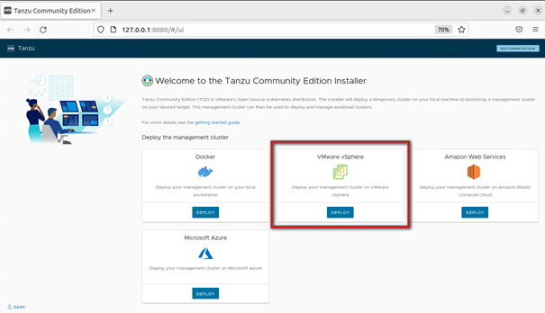 NSX Intelligence sur Tanzu