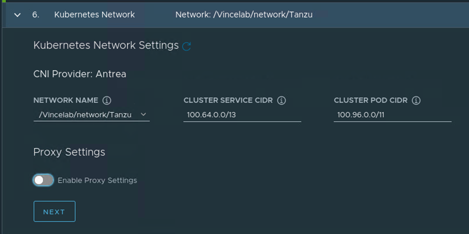 NSX Intelligence sur Tanzu