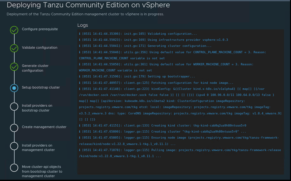 NSX Intelligence sur Tanzu