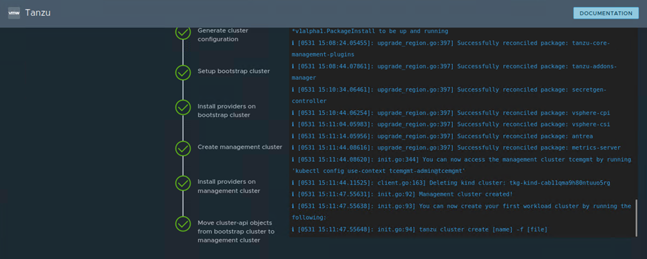 NSX Intelligence sur Tanzu