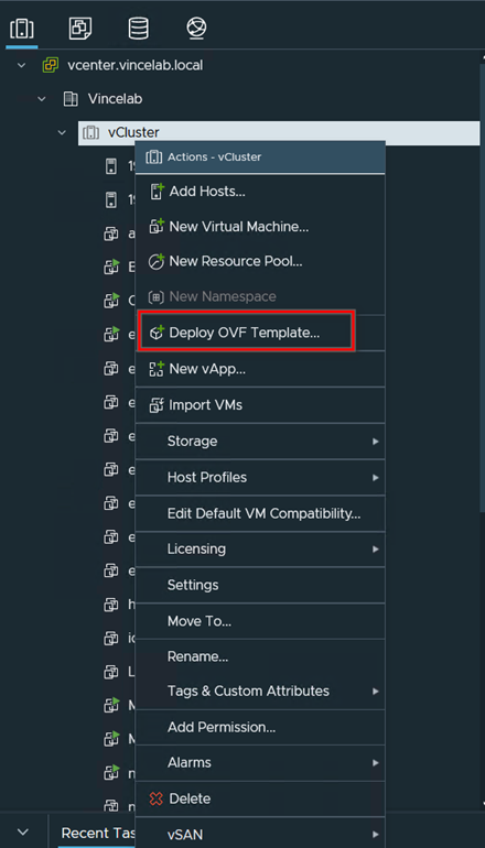 NSX Intelligence sur Tanzu